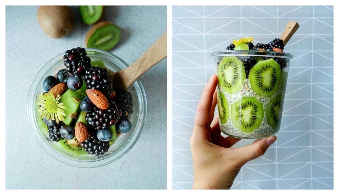 Chia Drom Med Kiwi Opskrift Til Morgenmad Eller Dessert