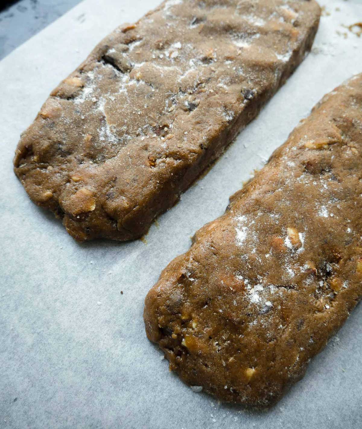 vegansk opskrift på biscottis bagt i ovnen