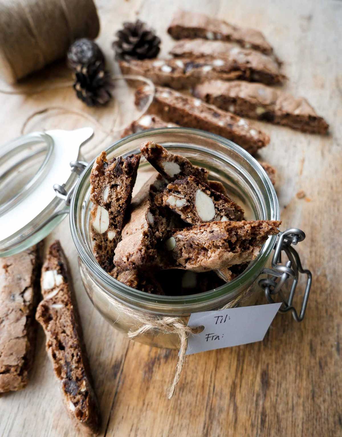 biscotti småkager til gave til jul