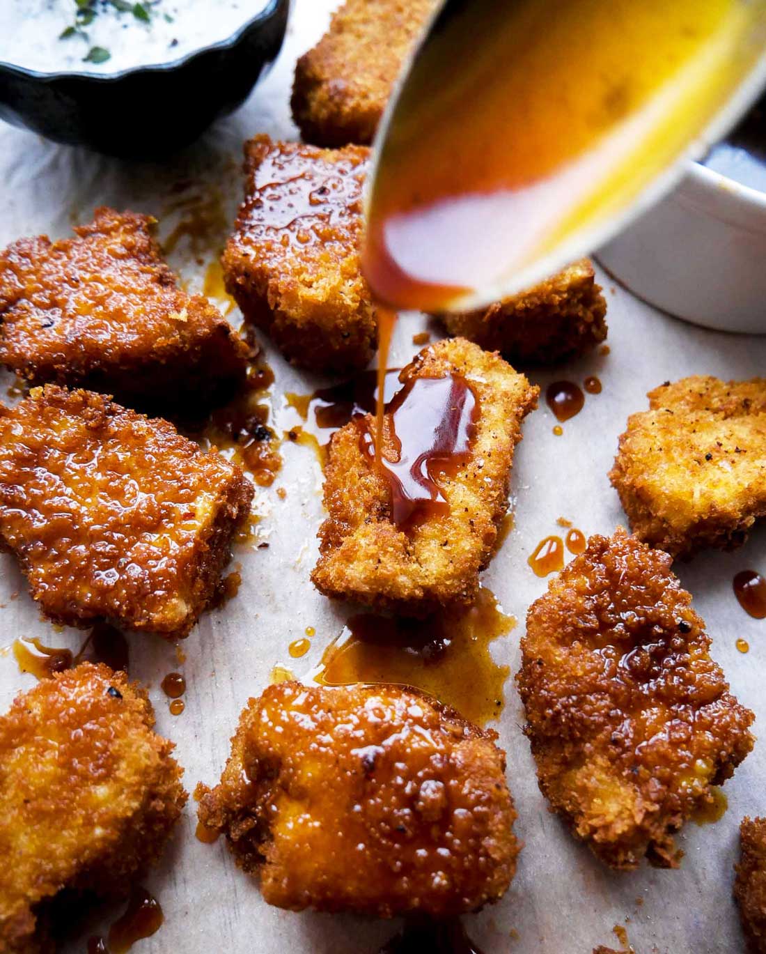 vegansk nuggets til veganer eller vegetar 