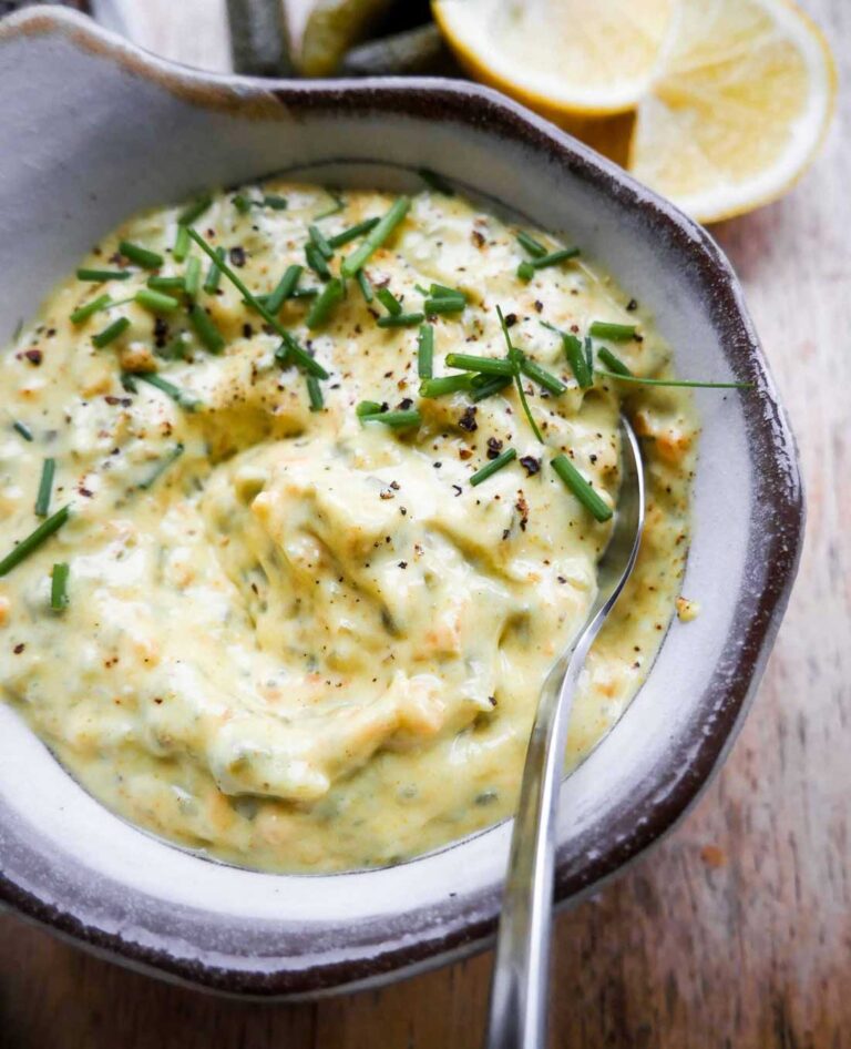 Vegansk remoulade Min BEDSTE opskrift på hjemmelavet remoulade