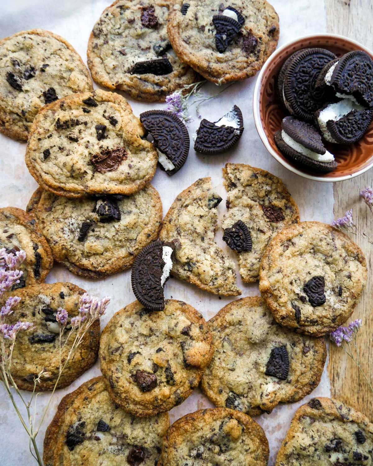 cookies med oreo kiks vegansk opskrift