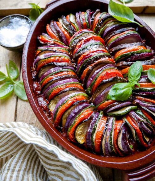 Ratatouille – Opskrift på ratatouille i ovn som tilbehør til aftensmad