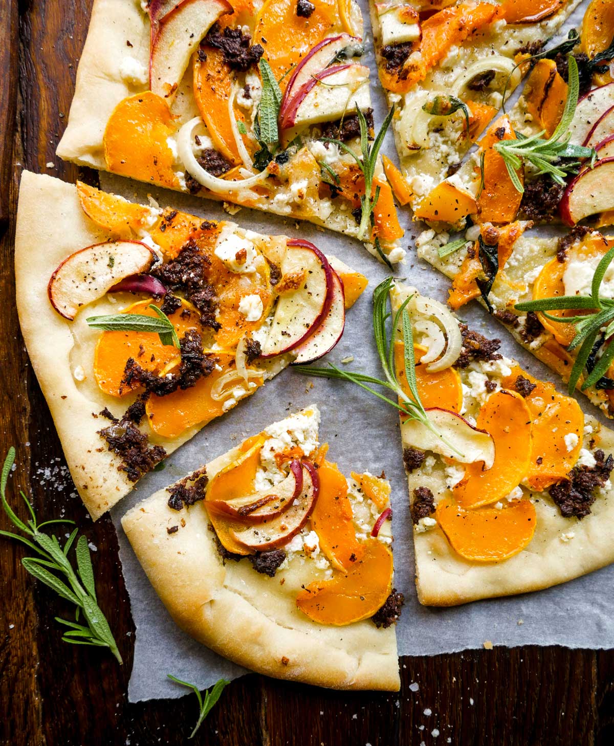 efterårspizza med butternut squash