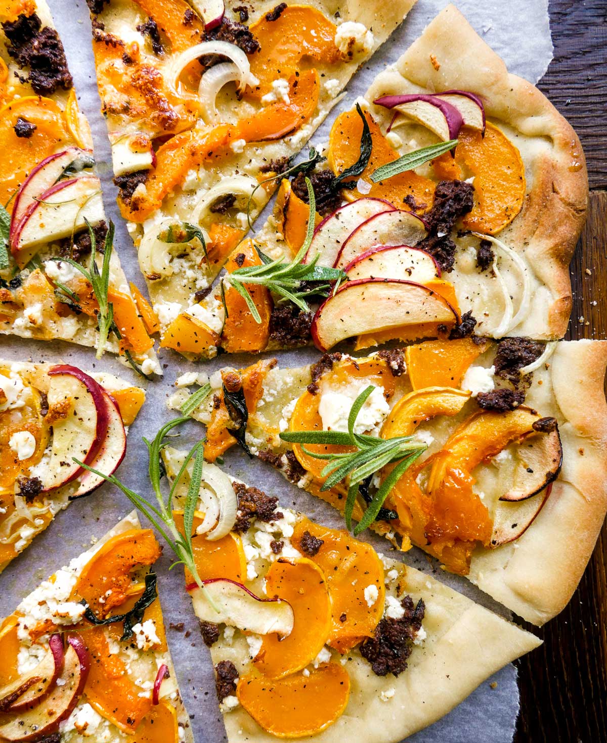 pizza micadeli med butternut squash