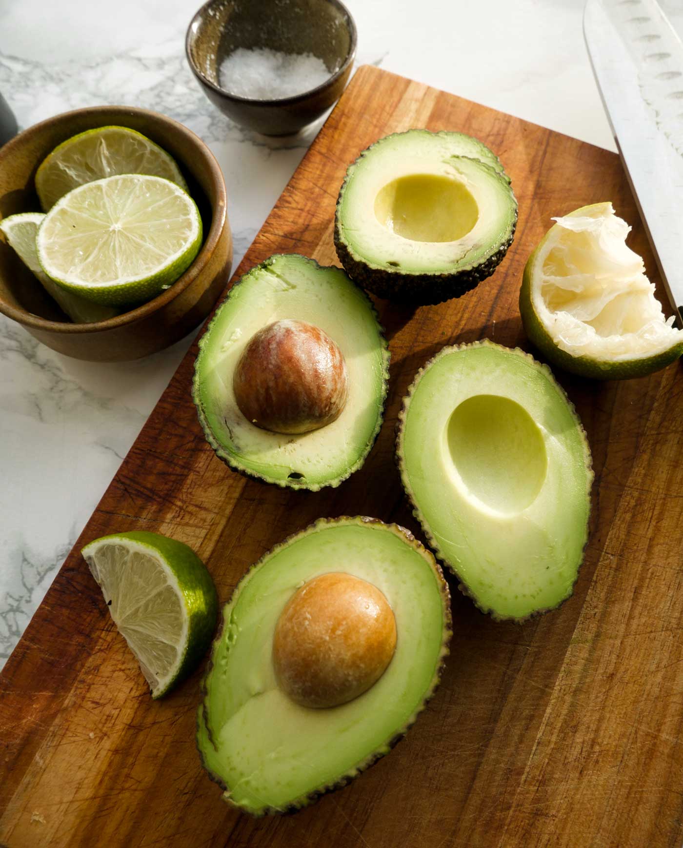 avocado halve som tilbehør