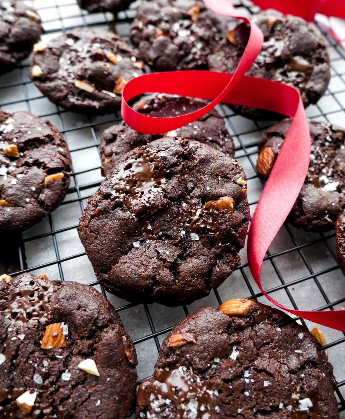 Chokolade cookies som fin gaveidé.