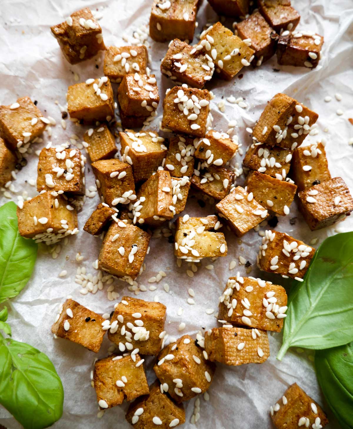 opskrift på tofu i airfryer