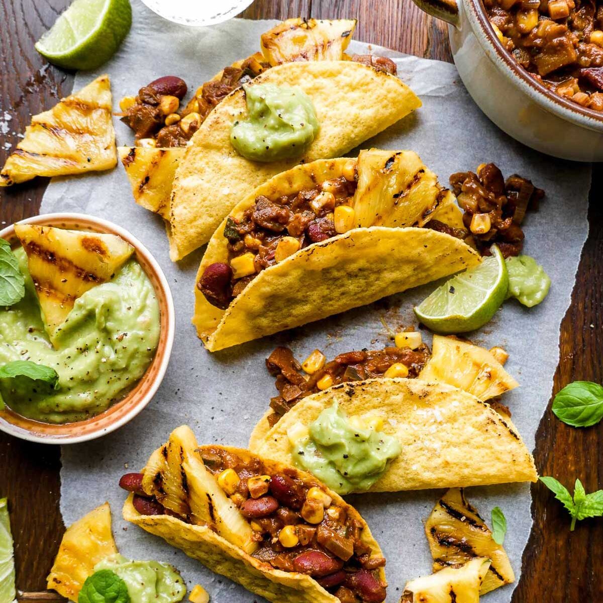 veganske tacos med bønner super nem opskrift